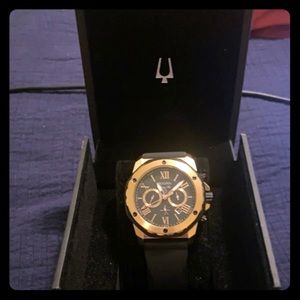 Bulova Rose Gold Marine Star Watch